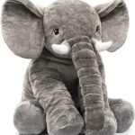 HOMILY Stuffed Elephant Plush Animal Toy 24 INCH